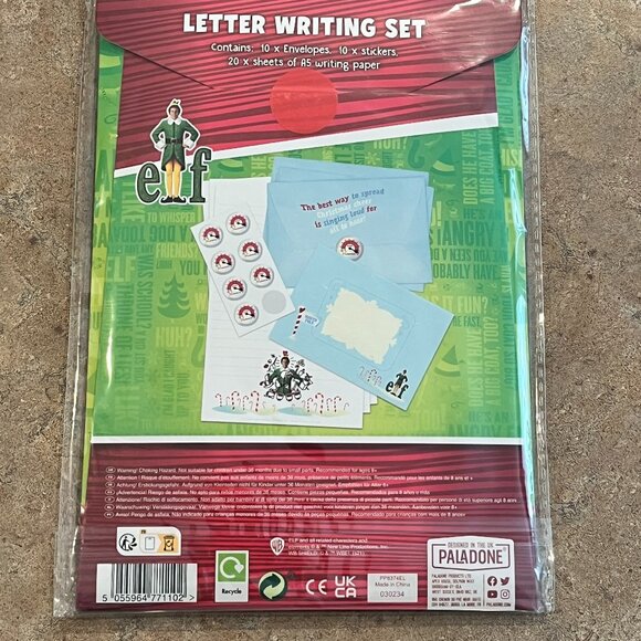 Christmas Letter Writing Set - Brand New, Never Opened - Picture 5 of 5